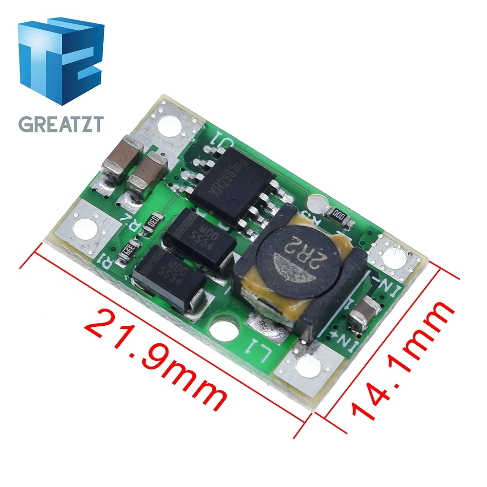 GREATZT 5V 3A 9V 1A 12V 1A DC-DC Step Up Power Module Booster Power Module Voltage Regulators Fast Charging Converter Stabilizer