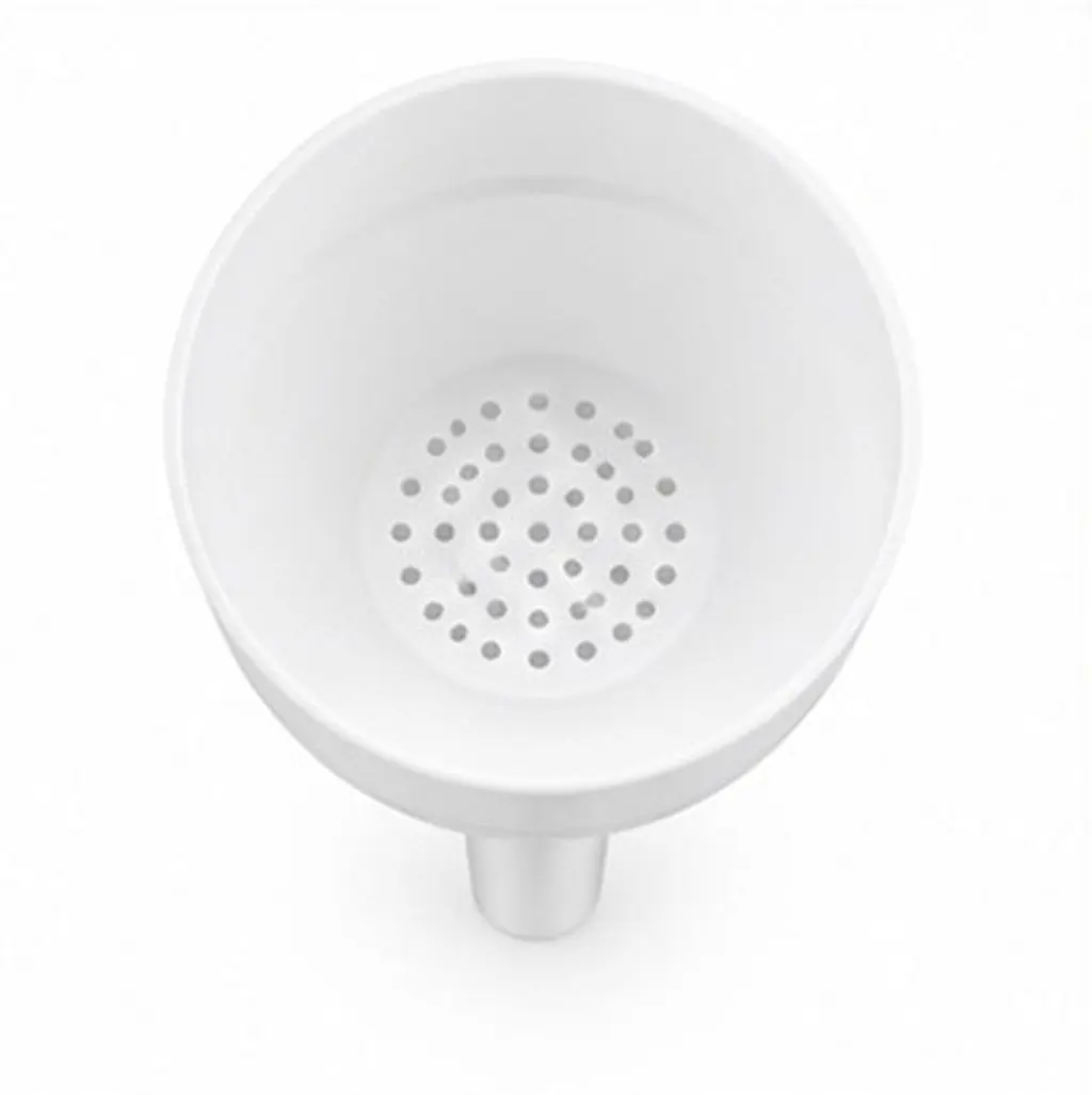 2Pcs Buchner Funnel High-Temp Acid-Alkali Resistant PP Plastic Laboratory Filter Funnel for Vacuum Filtration Science
