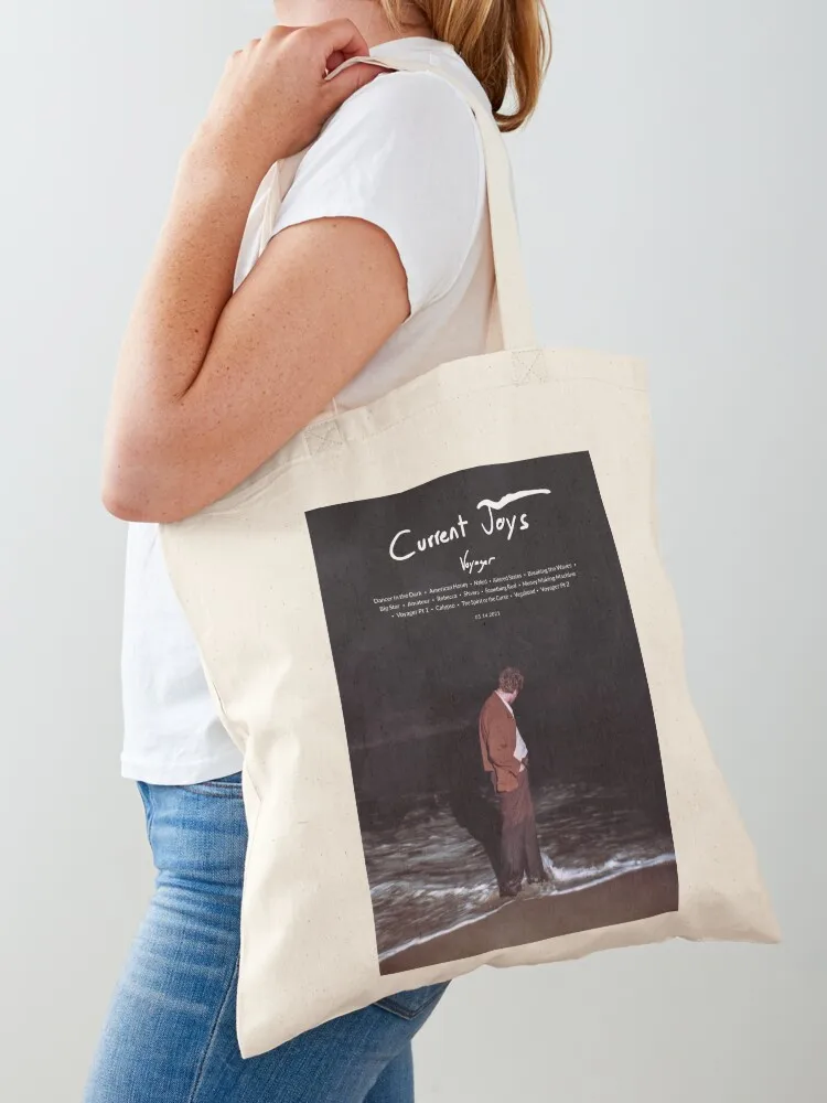 

Current Joys - Voyager (2021) Music Album Cover Poster Tote Bag custom bags free delivery bags