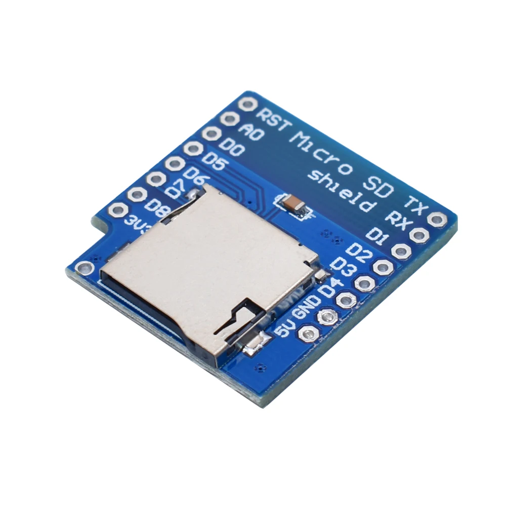 1-5PCS Micro SD Storage Expansion Board For D1 MINI Micro SD TF Card Memory Shield Module SPI For D1 MINI
