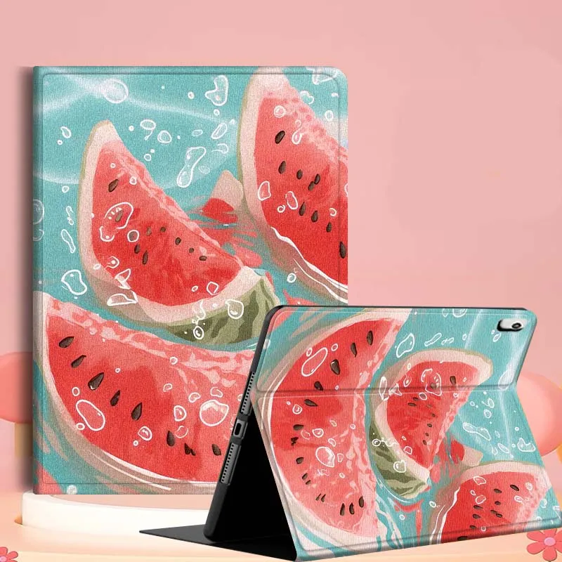 

Watermelon Illustration For iPad mini Air 1 2 3 4 5 6 7 6th 7th 9 11 13 M3 M2 gen 7.9 8.3 10.9 Inch 2025 Tablet Case