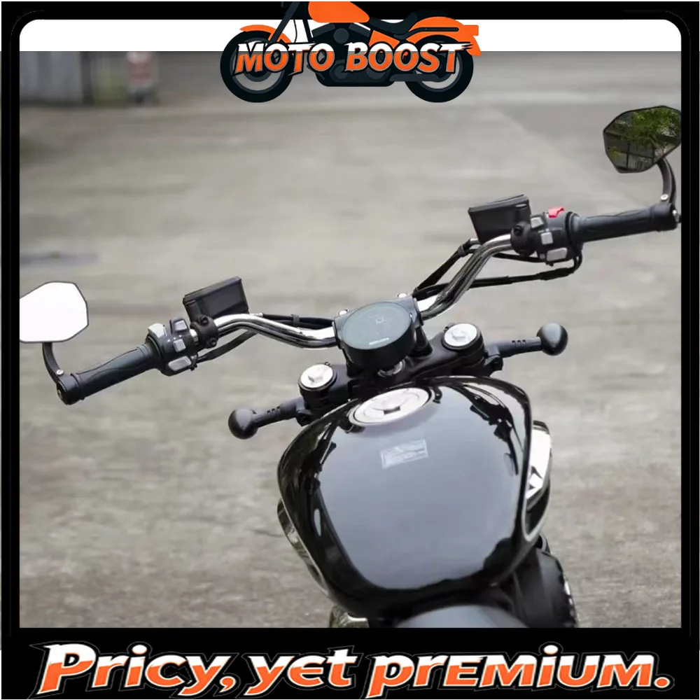 

For Benda BD 350/Benda Chinchilla 350 Modified handlebar rearview mirror HD large mirror Harley retro style motorcycle
