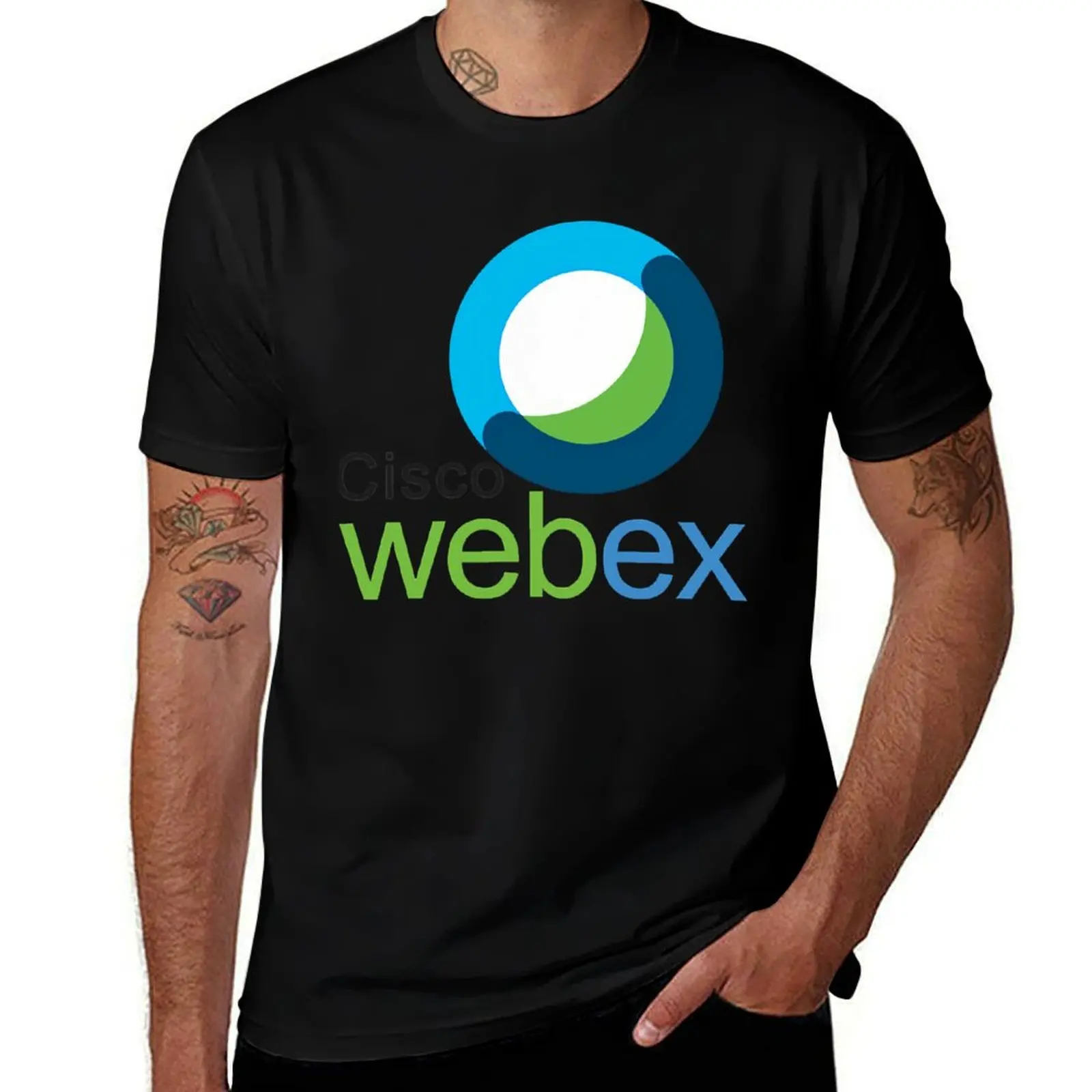 

Cisco Webex Logo T-Shirt affliction shirts Personalized t-shirt oversized plain black t shirts men