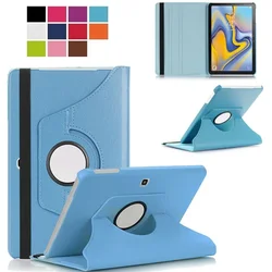360 Degree Rotating PU Leather Case For Samsung Galaxy Tab Advanced 2 10.1 inch SM-T583, Flip Stand Smart Tablet Cover Shell