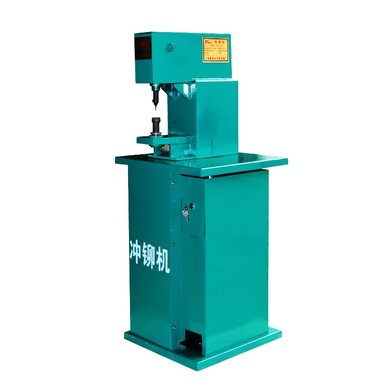 Frame Press Clinching Pneumatic Brake Shoe Lining Riveting Machine For Truck Break Lining