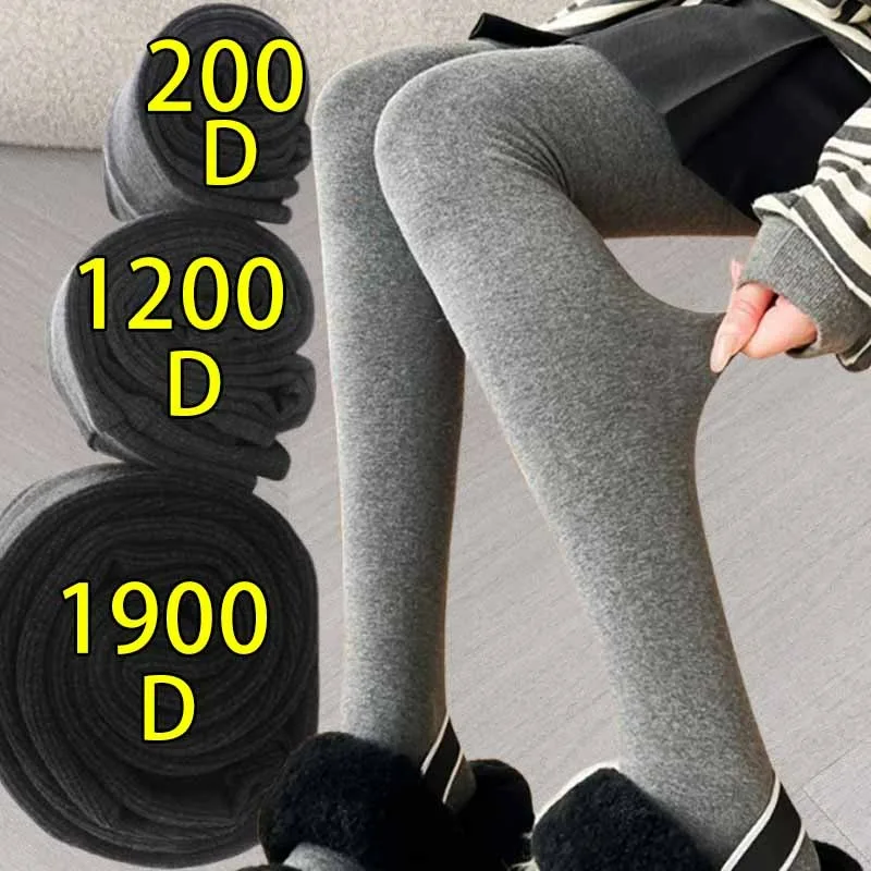 

Термофлисовые леггинсы для женщин, зимние теплые колготки, прочные эластичные колготки для похудения с контролем живота, толщина высокой талии, колготки