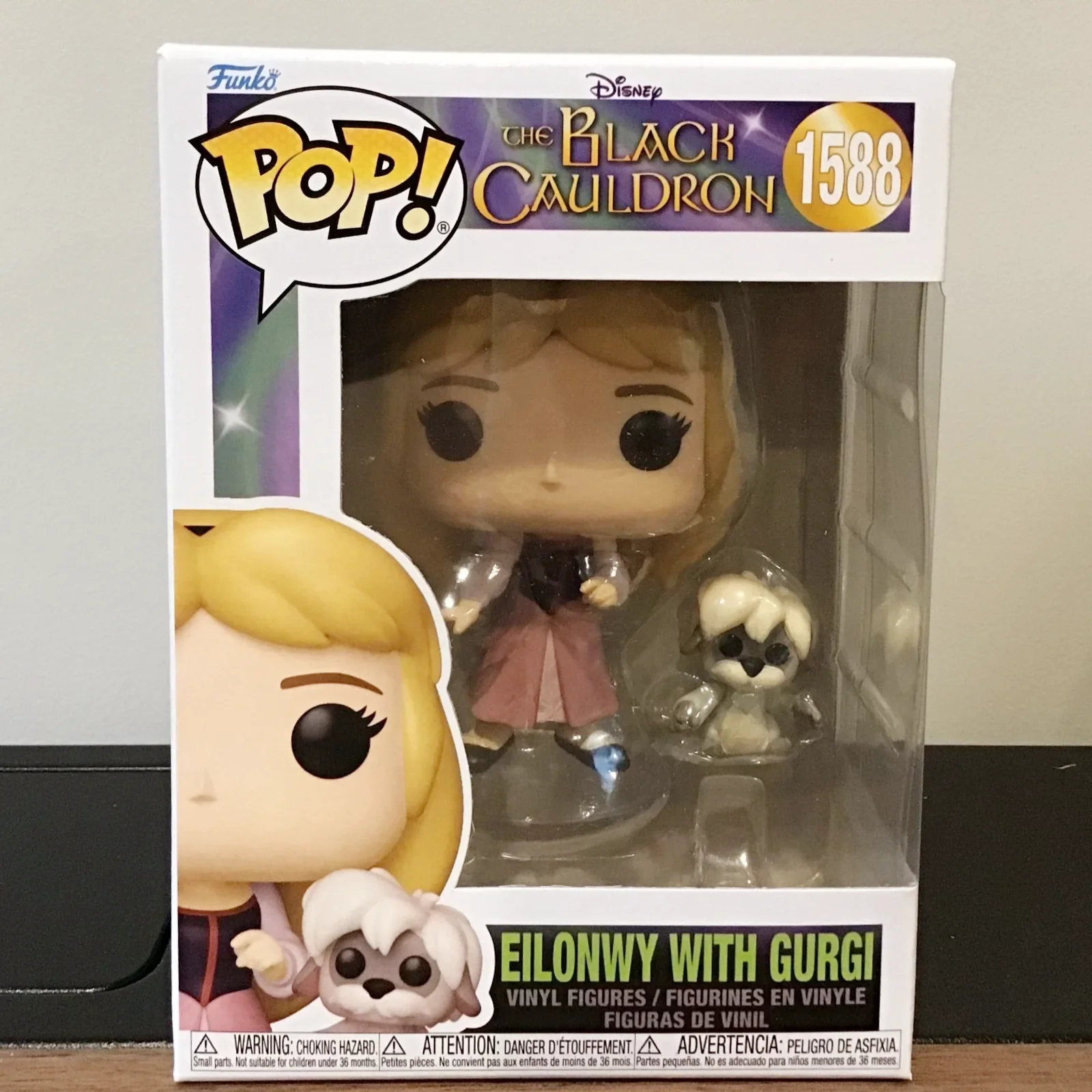 Disney Taran with Sword 1587 And Eilonwy with Gurgi 1588 Figurine Funko Pop Vinyl Figure Limited Edition Collect Model Toy Gift - Image 7