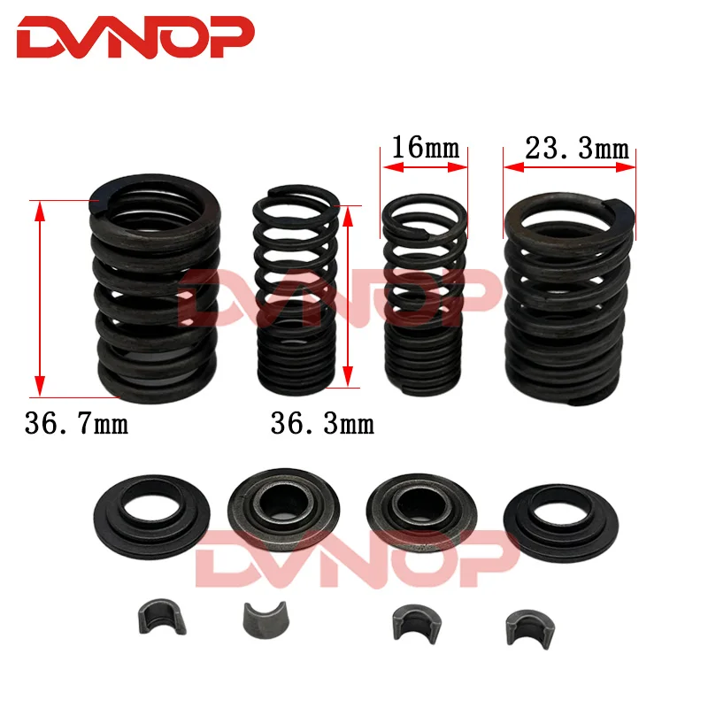 Motorcycle Engine Valve Intake Exhaust Stem Valve Guide Oil Seal for Honda CBF125 CBF 125 KVX CB125F XR125L GLR125 GLH125 CGR125