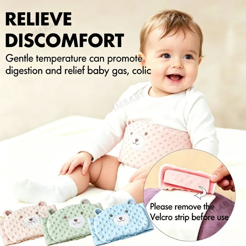 almofada-termica-para-bebes-aquecedor-de-barriga-em-tecido-macio-alivia-colicas-e-desconforto-estomacal-para-bebes-e-recem-nascidos