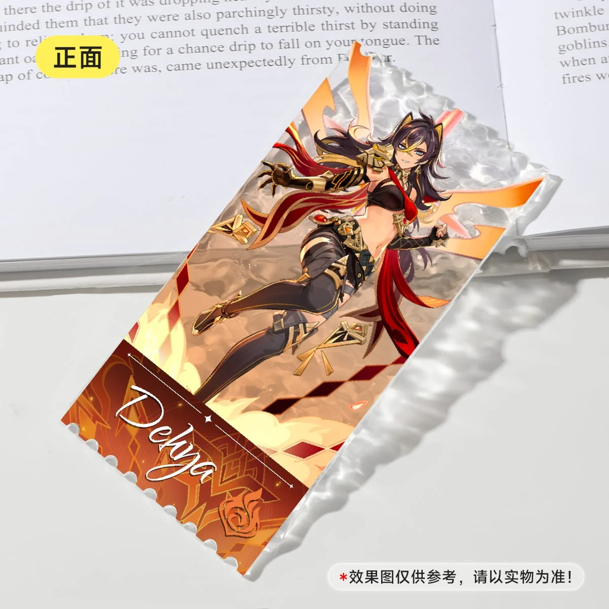 Game Genshin Impact Raiden Shogun Cosplay Anniversary Celebration Series Commemorative Ticket Set Anime Xmas Gift