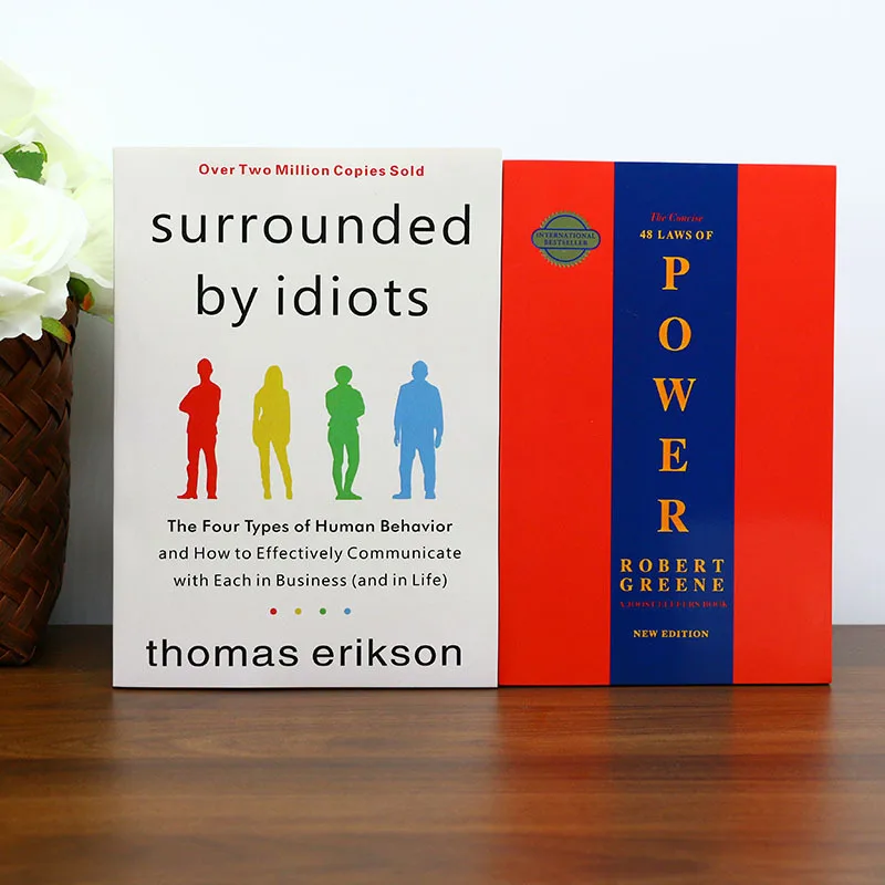 

《Округлен идиотами》+ 《48 кругов мощности》Идеально подходит для деловых профессионалов. Персональные выращиватели роста для подарков на Рождество.