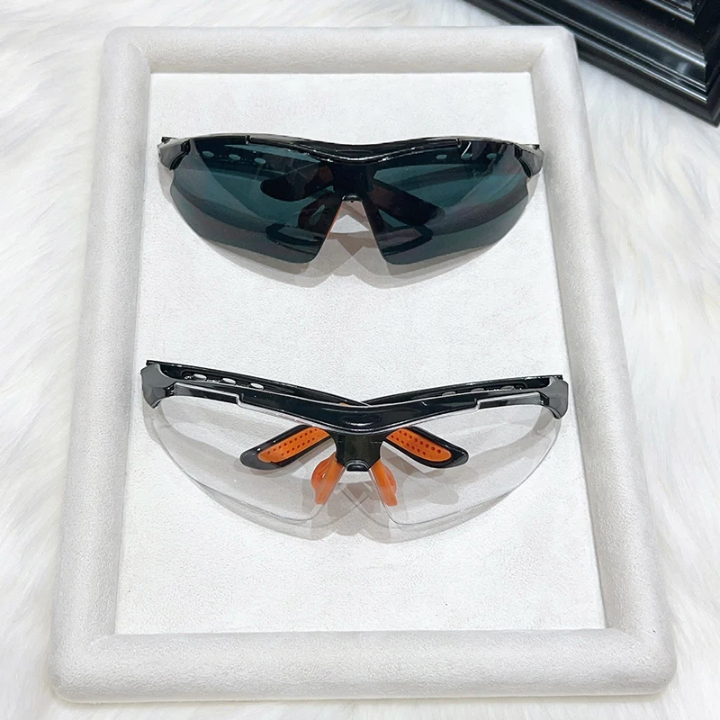 واضح العين الوقاية من الرمال يندبروف نظارات ركوب السلامة تنفيس نظارات العمل مختبر نظارات السلامة نظارات نظارات