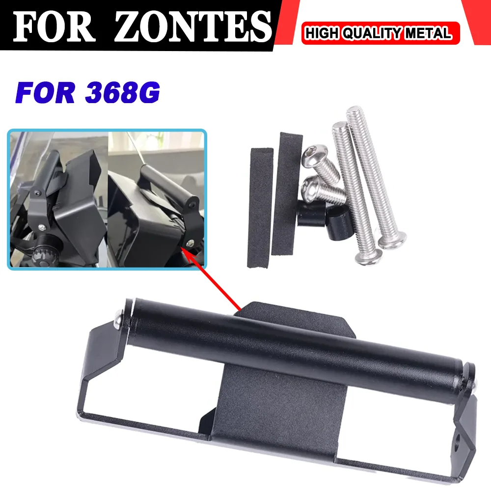 

For ZONTES 368G 368 G G368 G 368 ZT368G ZT368 GMotorcycle Accessories Mobile Phone Holder Stand Support GPS Navigation Bracket