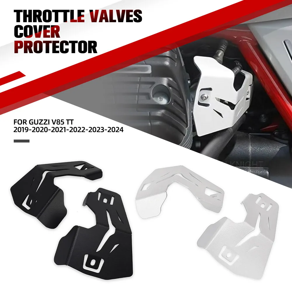 

For MOTO GUZZI V 85 TT V85 TT 2019- 2024 Motorcycle Throttle Valves Cover Protector Throttle Body Guards Cover Protection V85TT