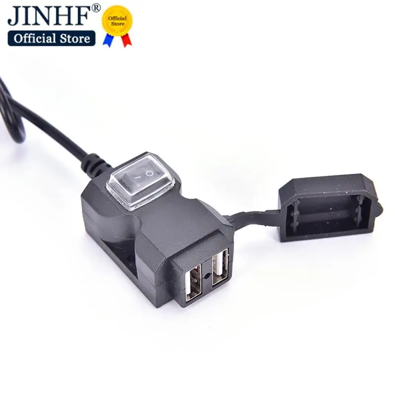 Cargador USB Universal para motocicleta, adaptador de fuente de alimentación impermeable de 12V, carga para teléfono, gran oferta, 1 ud.