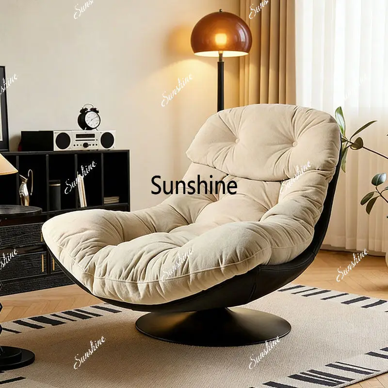 

Simple modern single sofa chair, lounge lounge rotating lazy sofa