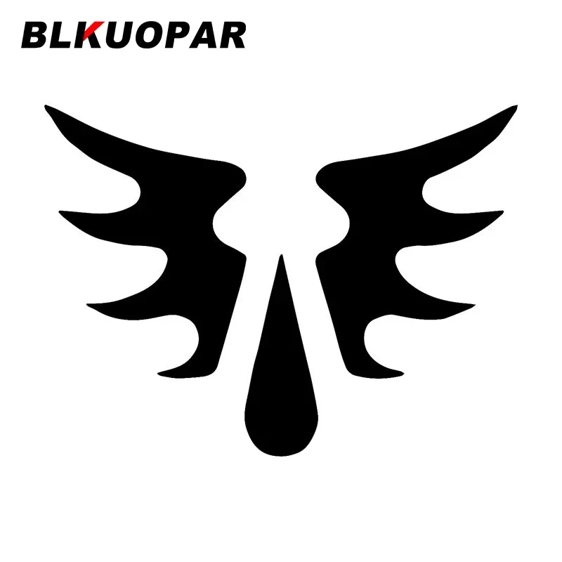 

BLKUOPAR Blood Angels Wings Graphic Car Sticker Simple Simple Sunscreen Waterproof Die Cut Decals Surfboard Laptop Helmet Decor