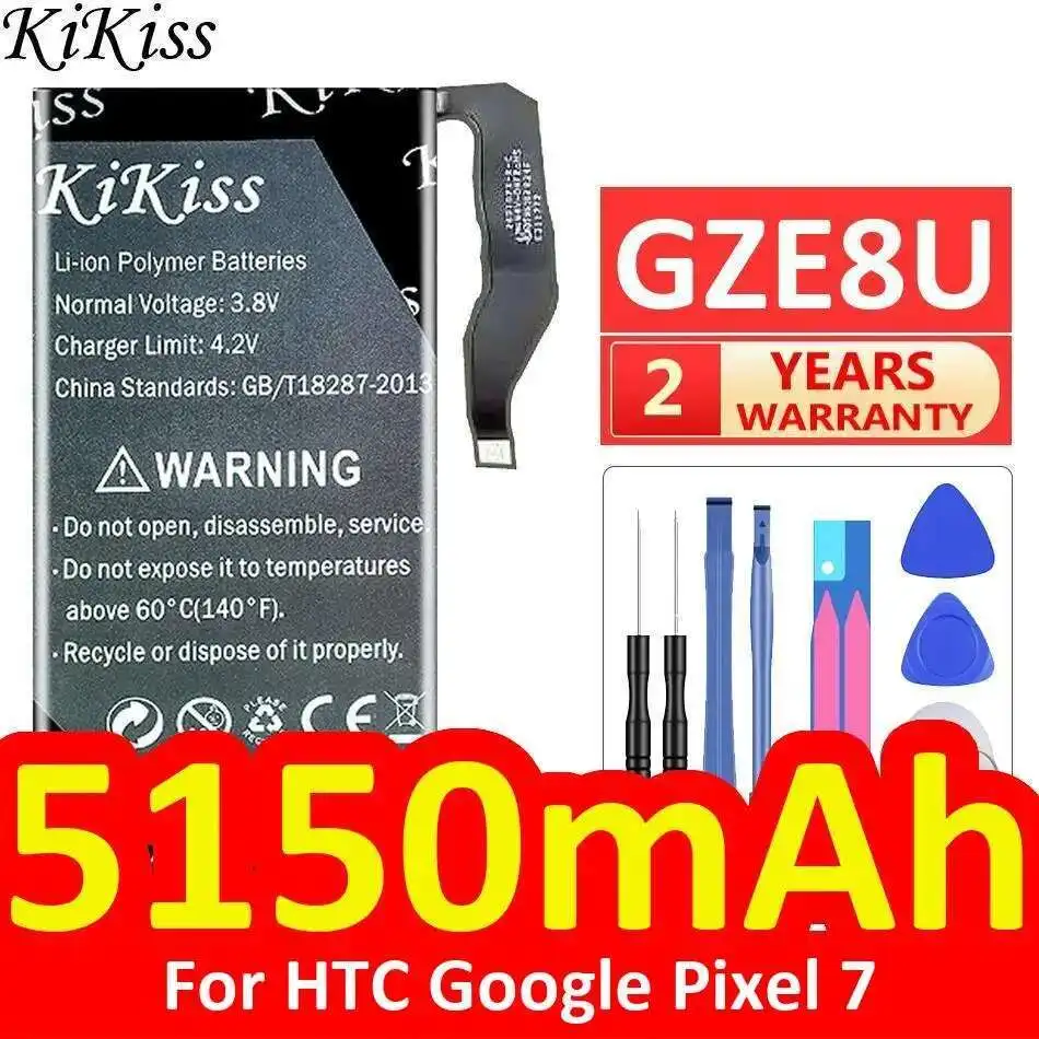 

5150Mah Mobile Phone Battery For Htc Google Pixel 7 Environmentally Friendly Long-Lasting GZE8U