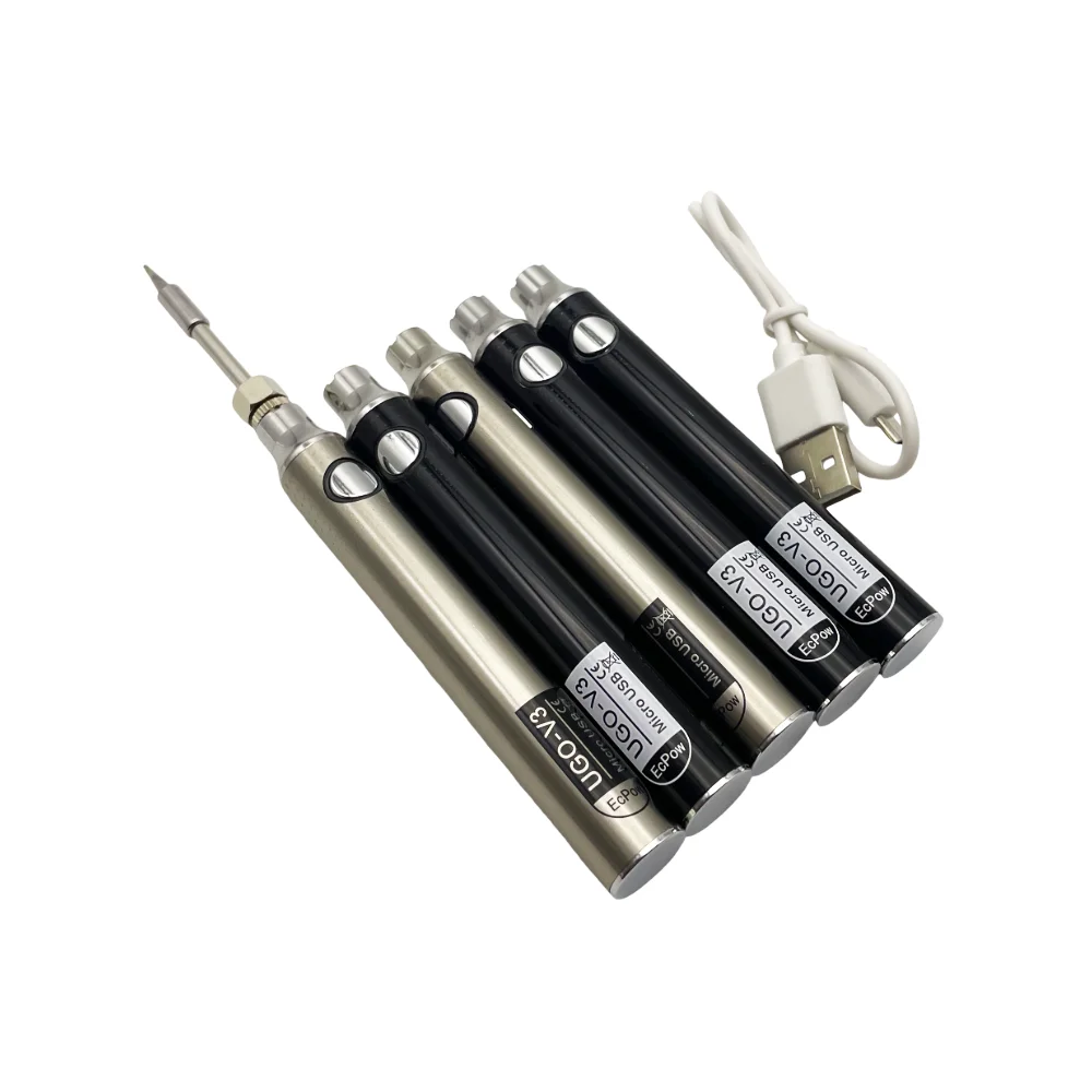 

Портативная сварочная ручка для зарядки, паяльник Mini USB 900 мАч UGO V3 510, набор инструментов для ремонта сварки, подходит для экспериментов