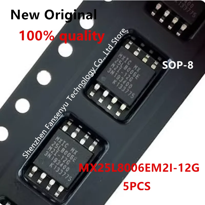 

(5piece) 100% New 25L8006E 25L8006EM2I-12G MX25L8006EM2I-12G sop8
