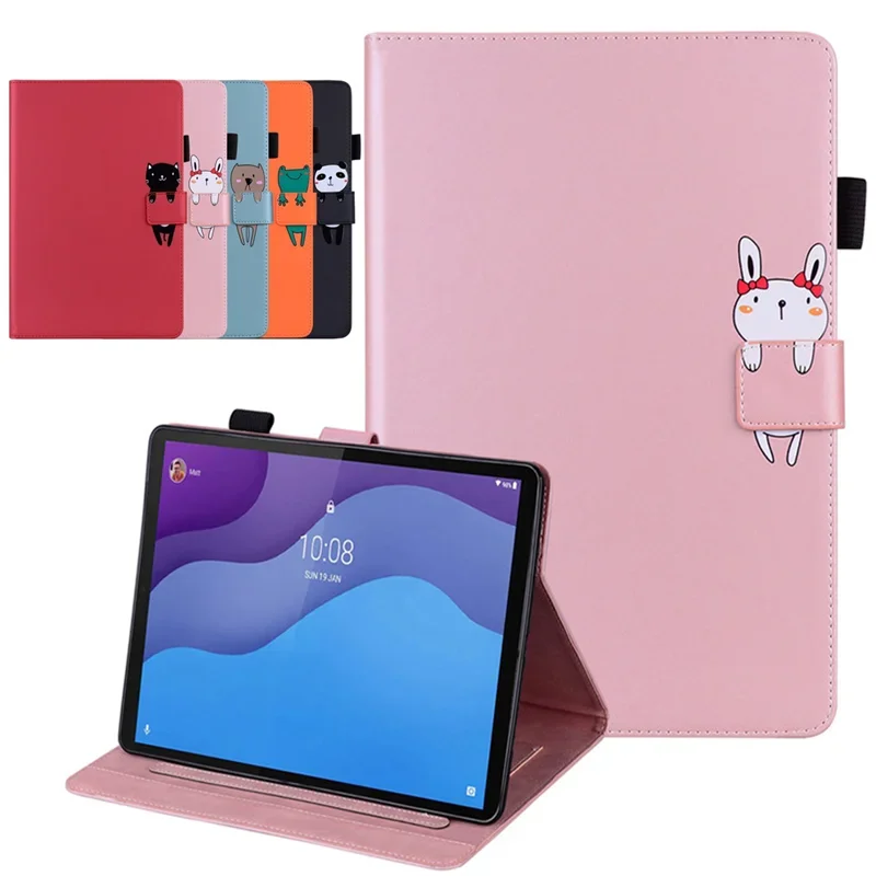 Custodia Portafoglio Per Lenovo Tab M8 HD (TB-8505F/8505X) | Pelle PU Blu Con Supporto E Slot
