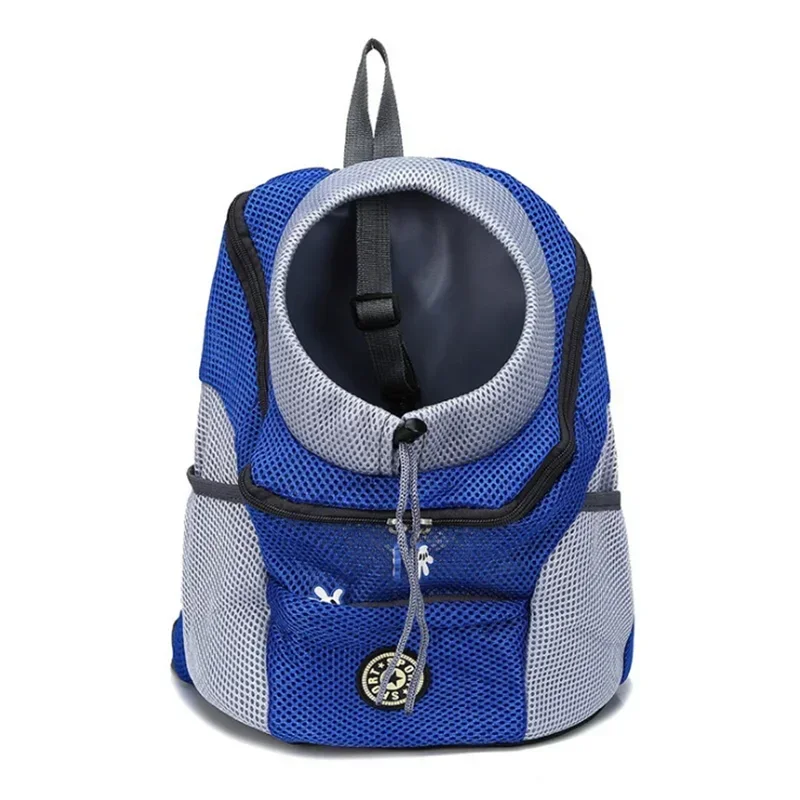Neuer Hunde-Haustier-Rucksack, Reisetasche, Vorderrucksack, atmungsaktiv, verstellbar, mit reflektierenden Sicherheitsstreifen für Wandern, Outdoor, Katzen