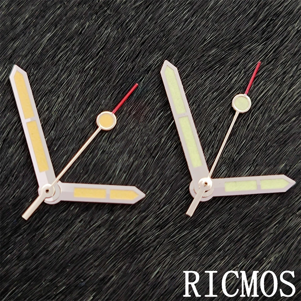 Watch Hands Set Luminous Replacement Nh35 - Geelgroene, lichtgevende wijzers, vervangingsset voor NH35,