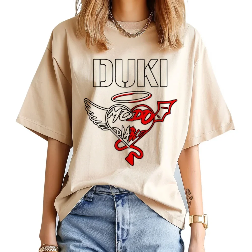 Duki T-shirt femmes streetwear T-shirt fille bande dessinée anime y2k vêtements à manches courtes T-shirt ample dames été casual vêtements féminins