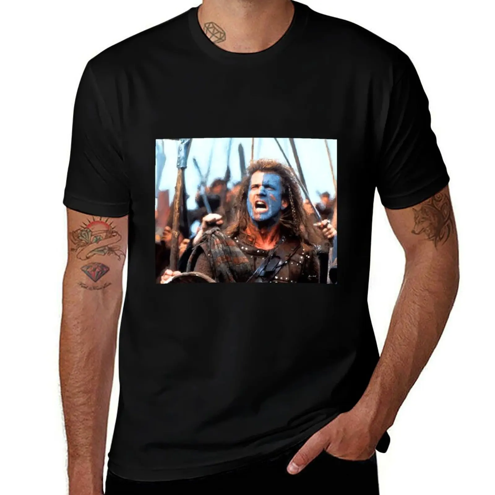

Braveheart T-Shirt summer tops funny costumes valentines clothes tshirts for men