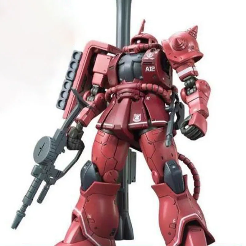 Bandai Assembly Model Kit Gto 019 Ms-06ck Zaku Half Cannon HG 1/144 Action Figures Robot Anime Figurine Pvc Model Gift