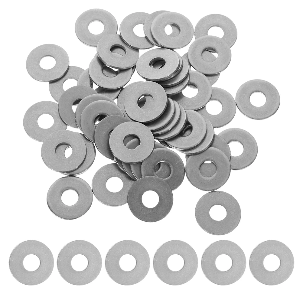 

50pcs Stainless Washers 201 M10 10x30x2.5mm Thicker Flat for Repair Screw Fasteners Stainless Washer Metal Gaskets