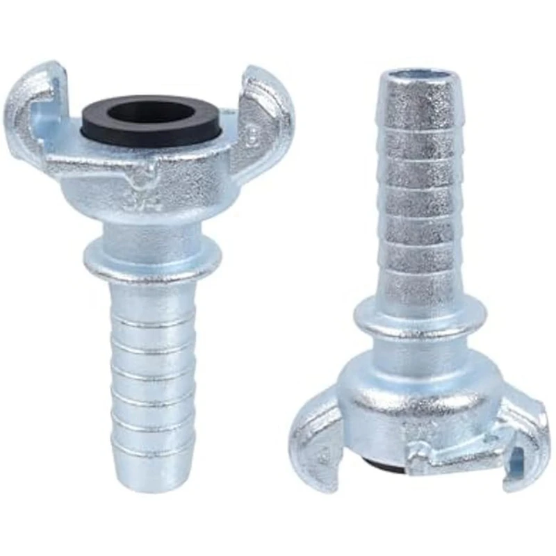 4pcs Chicago Air Fittings,3/4Inch Barb End Coupling,Universal Air Hose Connector,Industrial Pneumatic Hose Fittings-AC17