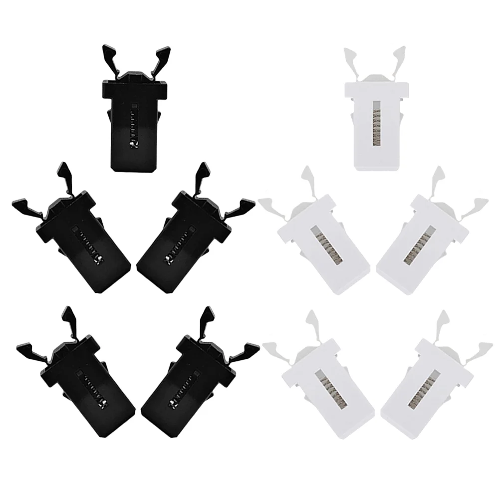 10 Pcs Trash Can Accessories Self-locking Switch Latches Buckle Bin with Lid Repair Garbage Replacement Buttons Plastic