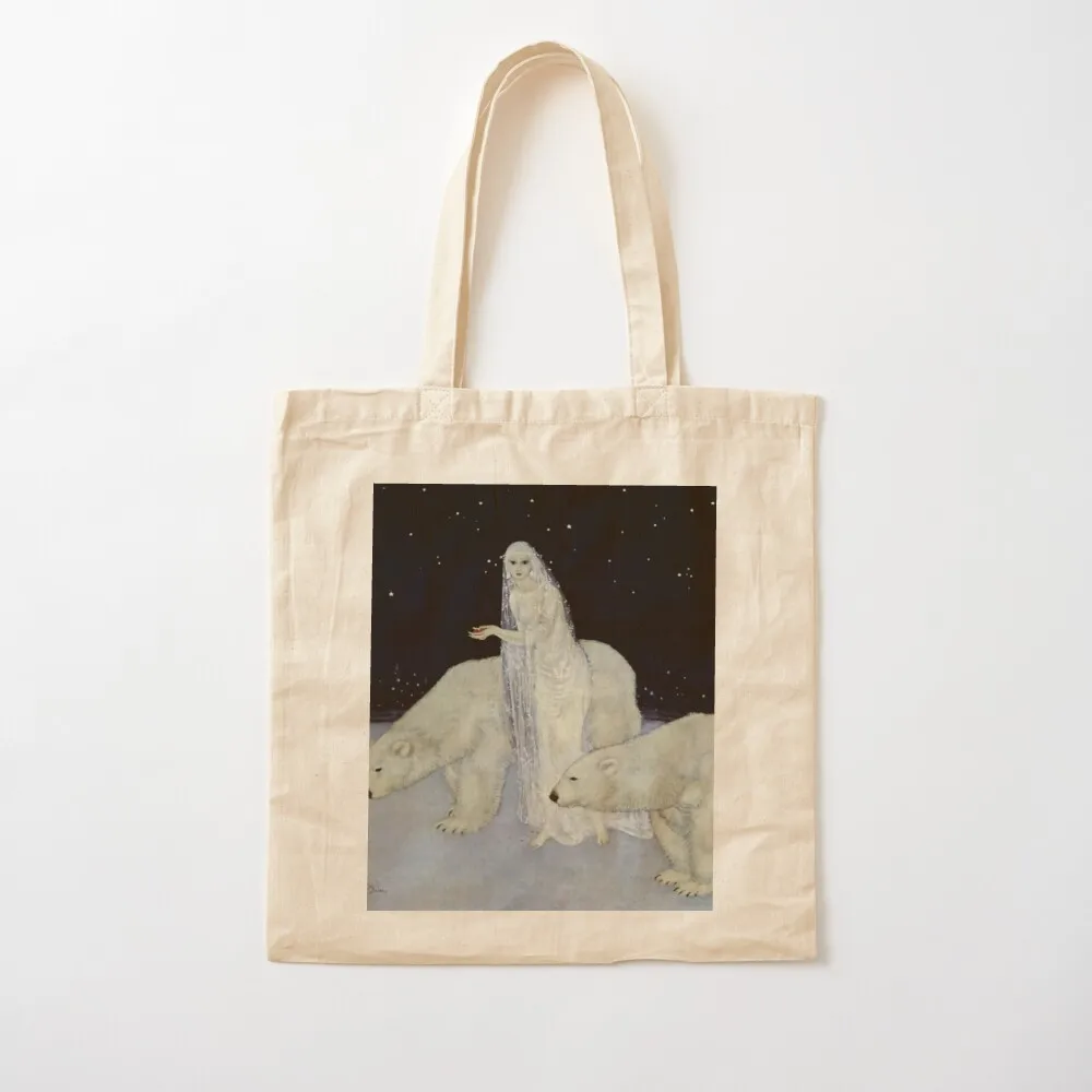 

“The Snow Queen” by Edmund Dulac Tote Bag Women's tote custom Lady Canvas