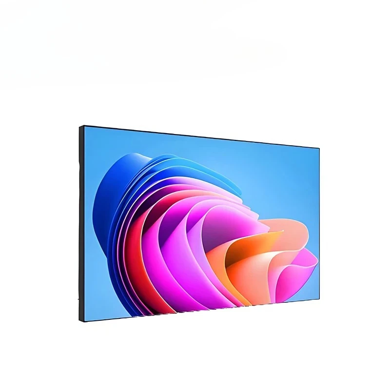 شاشة LCD جدارية للفيديو مقاس 55 بوصة/65 بوصة 4K ممتازة لعام 2025 - شاشة ربط بإطار ضيق للغاية مقاس 0.88 مم
