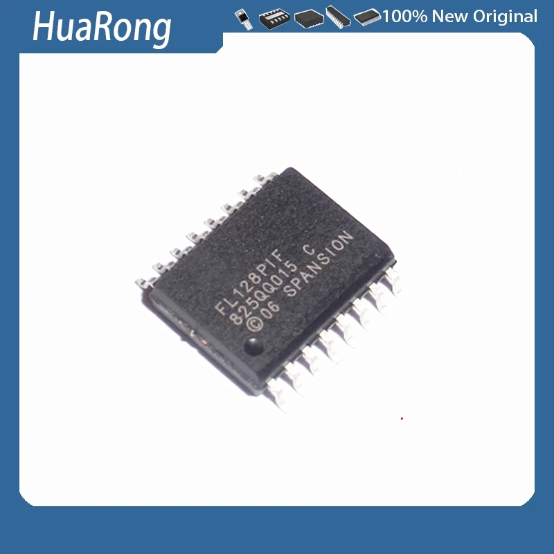 10Pcs/Lot S25FL128P0XMFI001 S25FL128 FL128PIF SOP-16