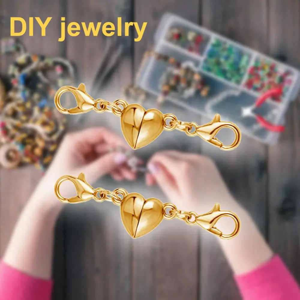 Heart-shaped Durable Eye-catching Creativity Unleashed Smooth Popular Must-have Magnetic Buckle Unique Innovative Jewelry