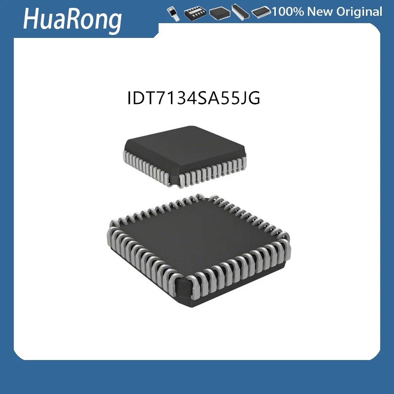 5Pcs/Lot  IDT7134SA55J   IDT7134SA55JG  7134SA55J 7134SA55JG   PLCC52