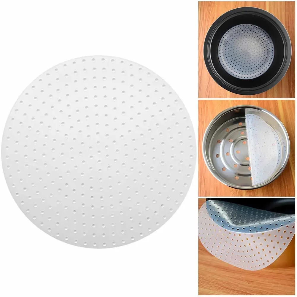 Rice Cooker Silicon Pad Burnt Proof  Anti-Scorch Non-Stick Pad Cooking Silicone Mat Reusable Kitchen Cooking Mat 30cm