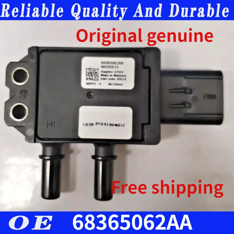 Original genuine Differential Pressure Sensor For Jeep wrangler 18-22,Cherokee 2019-21 68365062AA 50054453 46335913