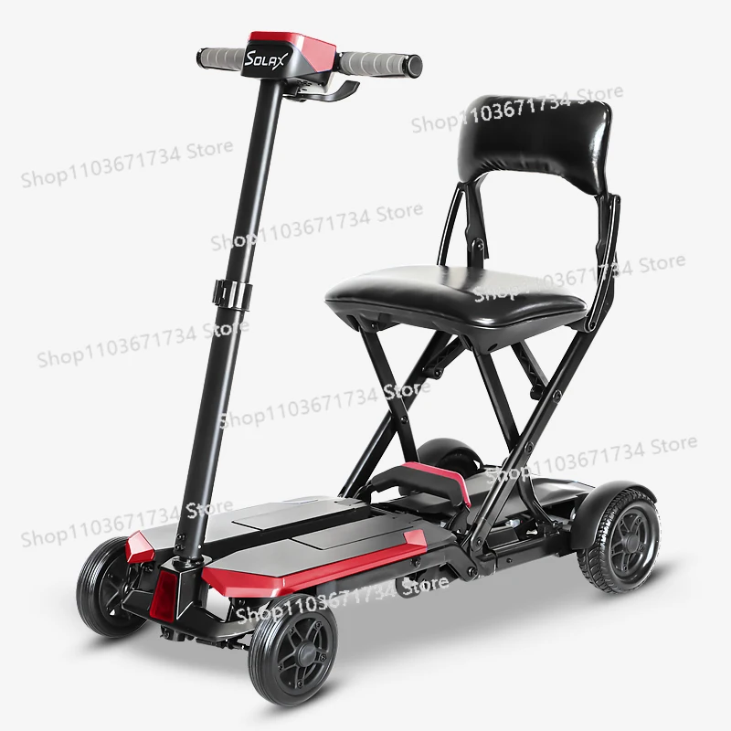 

Solax S3131 Remote Control Folding Portable Elderly Scooter Small Four-wheeled Electric Vehicle