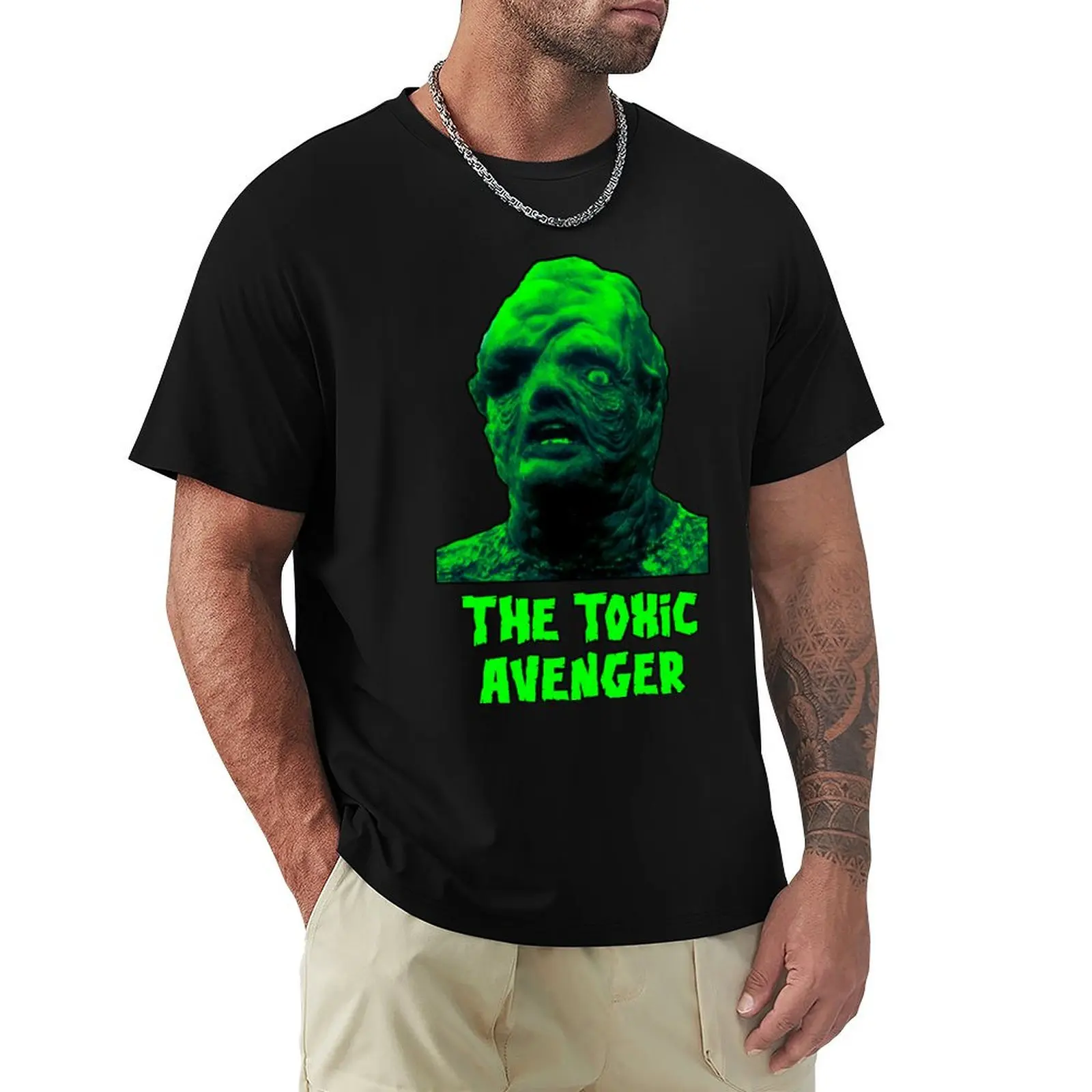 Toxic avenger 80s T-Shirt Trendy Print Short Sleeve T-Shirt