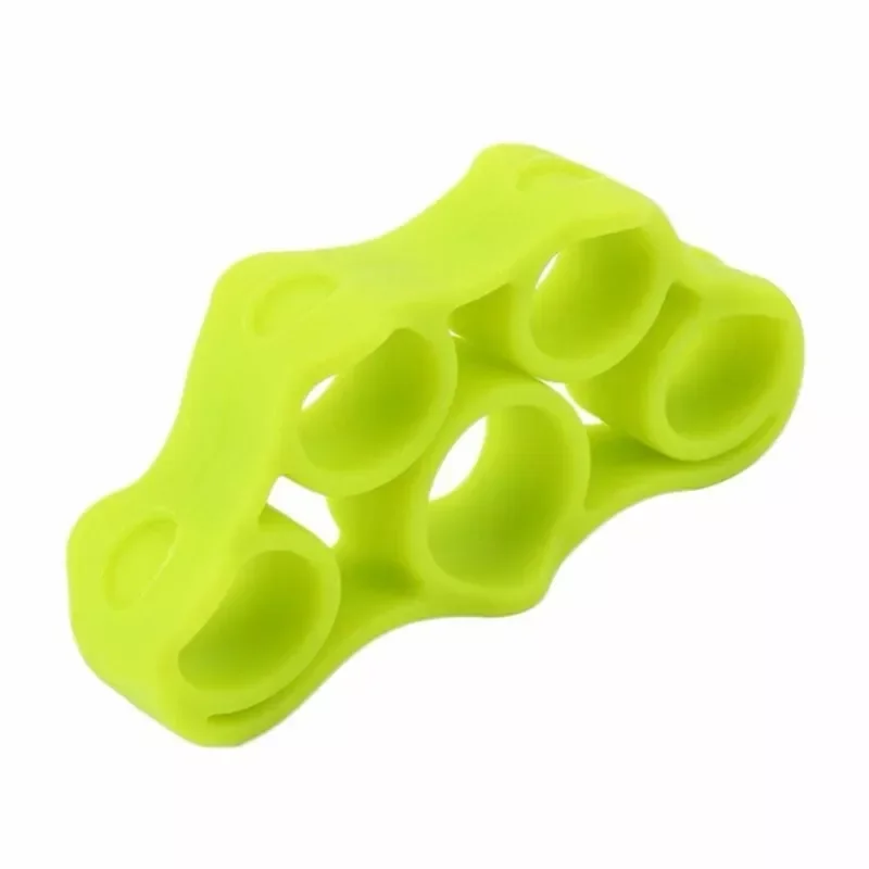 Hand Grip 5 Finger Exerciser Strength Trainning Power Forearm Rehabilitation Silicone Trainer Equipment Adjustable Strengthener