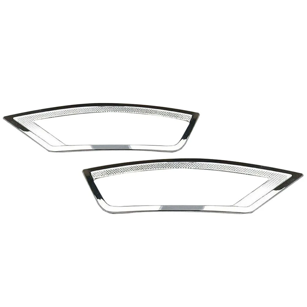 Rear Left Fog Light Cover Trim Chrome High-Quality Fits For Ford Escape For Kuga 2013-2019 Easy Installation Direct Replacement