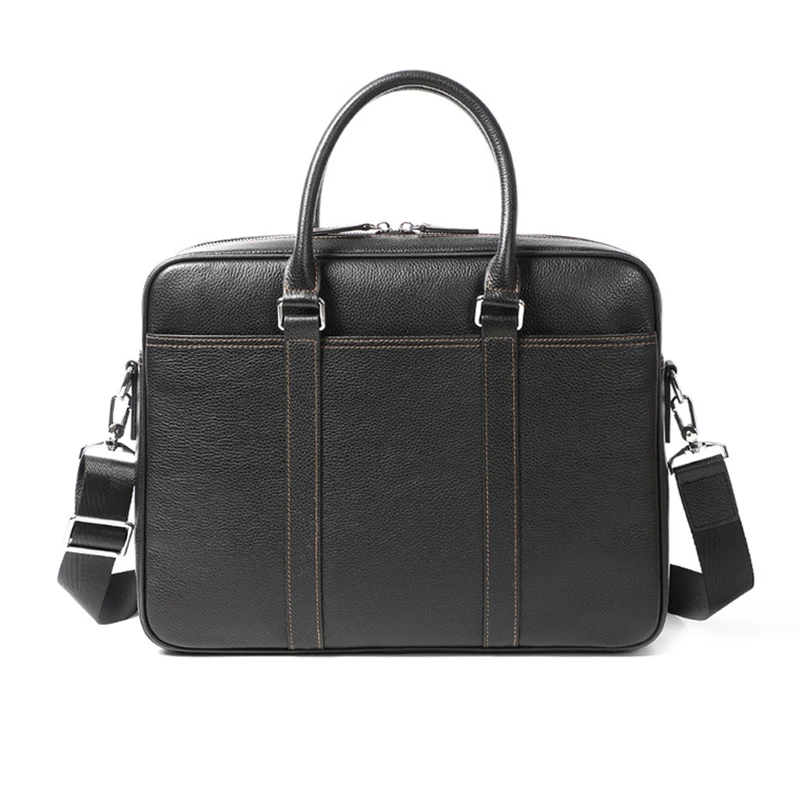 Valigetta classica in vera pelle TURE Borsa in pelle di vacchetta Borsa a tracolla da lavoro di alta qualità da uomo Borse a tracolla singole da uomo