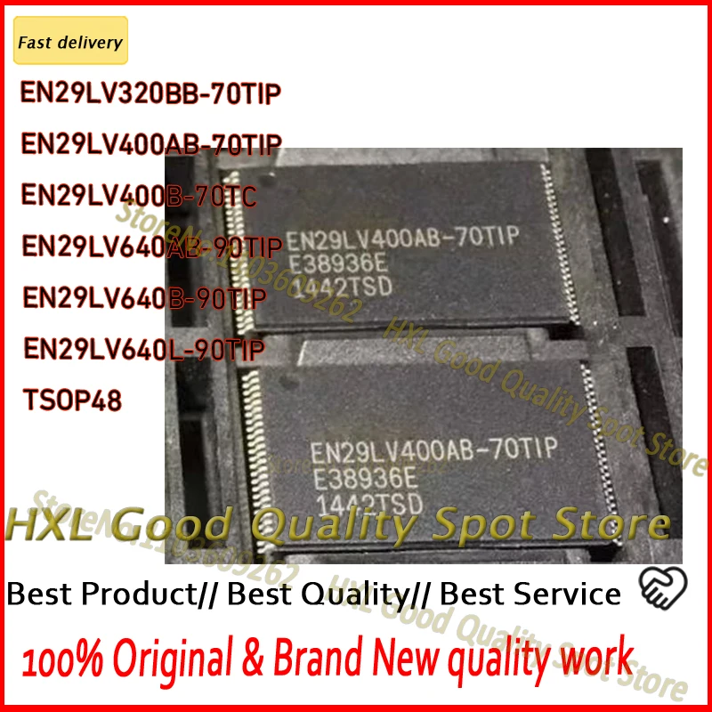 

10 шт. EN29LV320BB-70TIP EN29LV400AB-70TIP EN29LV400B-70TC EN29LV640AB-90TIP EN29LV640B-90TIP EN29LV640L-90TIP EN29LV640 TSOP48