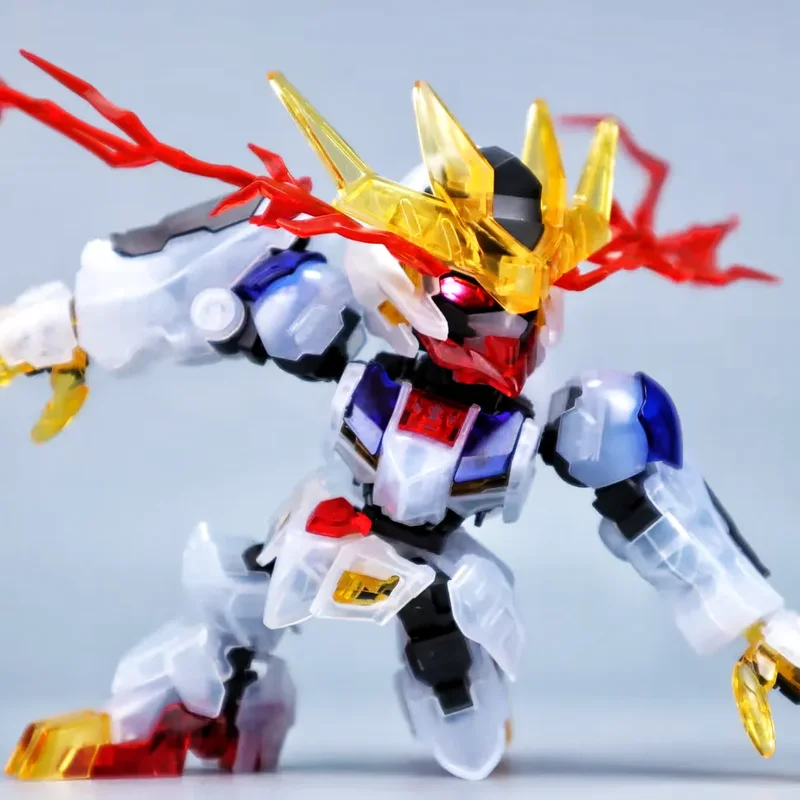 Model Sdcs Barbatos Sirius Constellation King Form Wolf King Lamp Effect Assembly Model Movable Joints High Quality Robot Kit