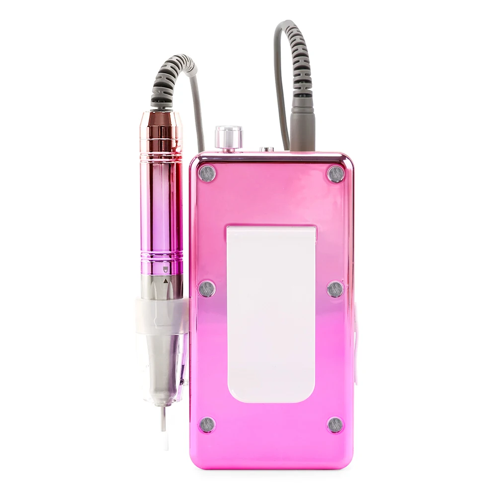 Coreless 65w 35000RPM สมาร์ทชุดฐานชาร์จเล็บเจาะแบบพกพาไร้สาย Pro สว่านเล็บไฟฟ้า