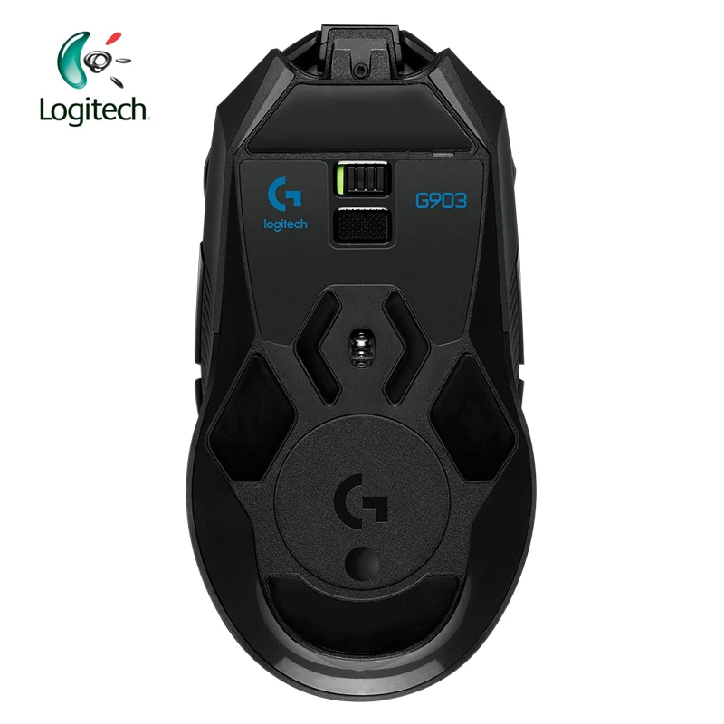 Imagem -04 - Logitech G903 Lightvelocidade 2.4ghz sem Fio Jogo Mouse Portátil Gamer Genuíno Óptico 12000dpi Mouse Ergonômico Oficial Agência Teste