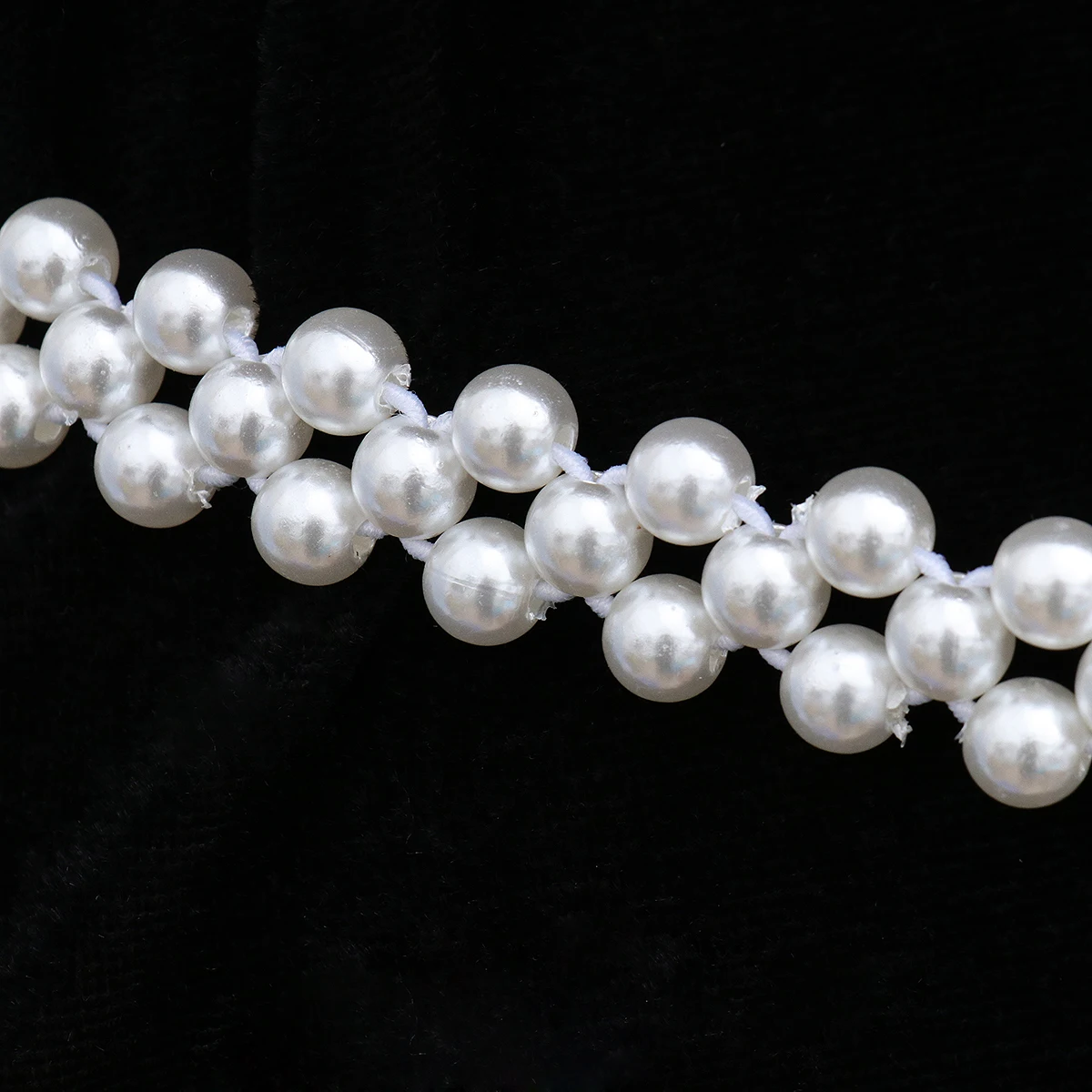 

1pc Rhinestone Pearl Waist Belt For Women Elastic Fashion Delicate Waistband Slender Chain Dress Accessory Vintage Leaves Design